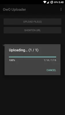 OwO Uploader android App screenshot 2