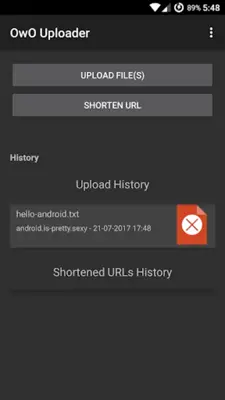 OwO Uploader android App screenshot 5